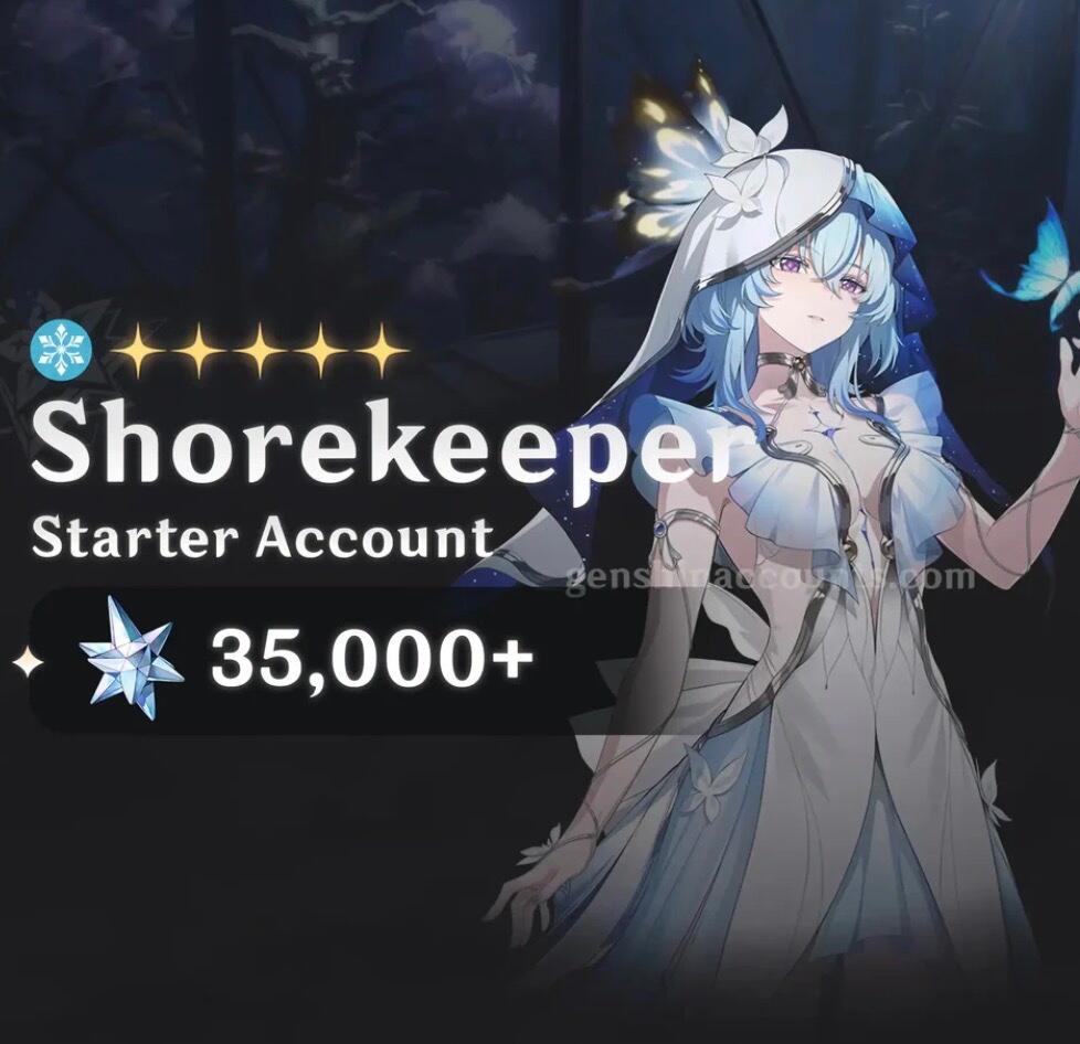 Shorekeeper Account with Astrite - Wuthering Waves