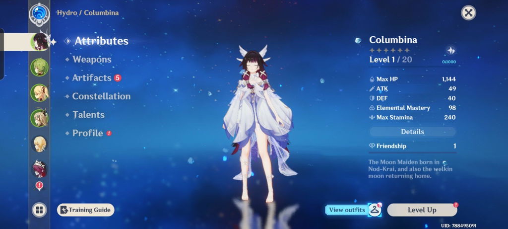 Genshin Impact Wishes Starter Account (Europe)