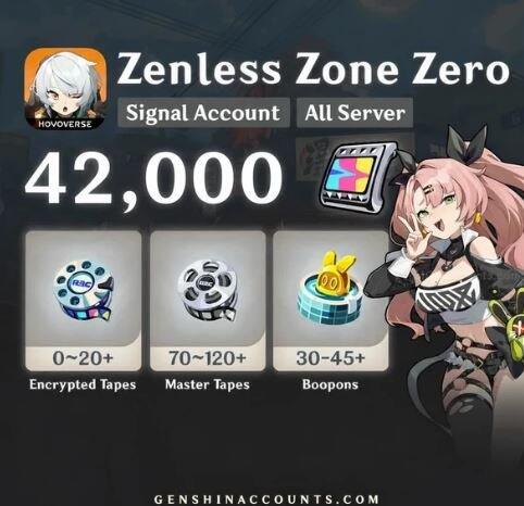 Zenless Zone Zero ZZZ Reroll Account