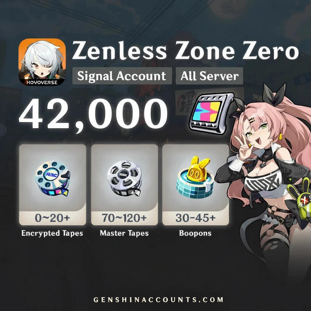 Zenless Zone Zero ZZZ Reroll Account