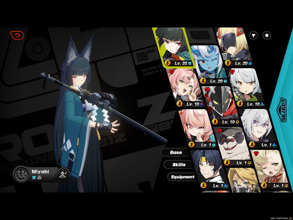 Miyabi - Zenless Zone Zero Starter Account