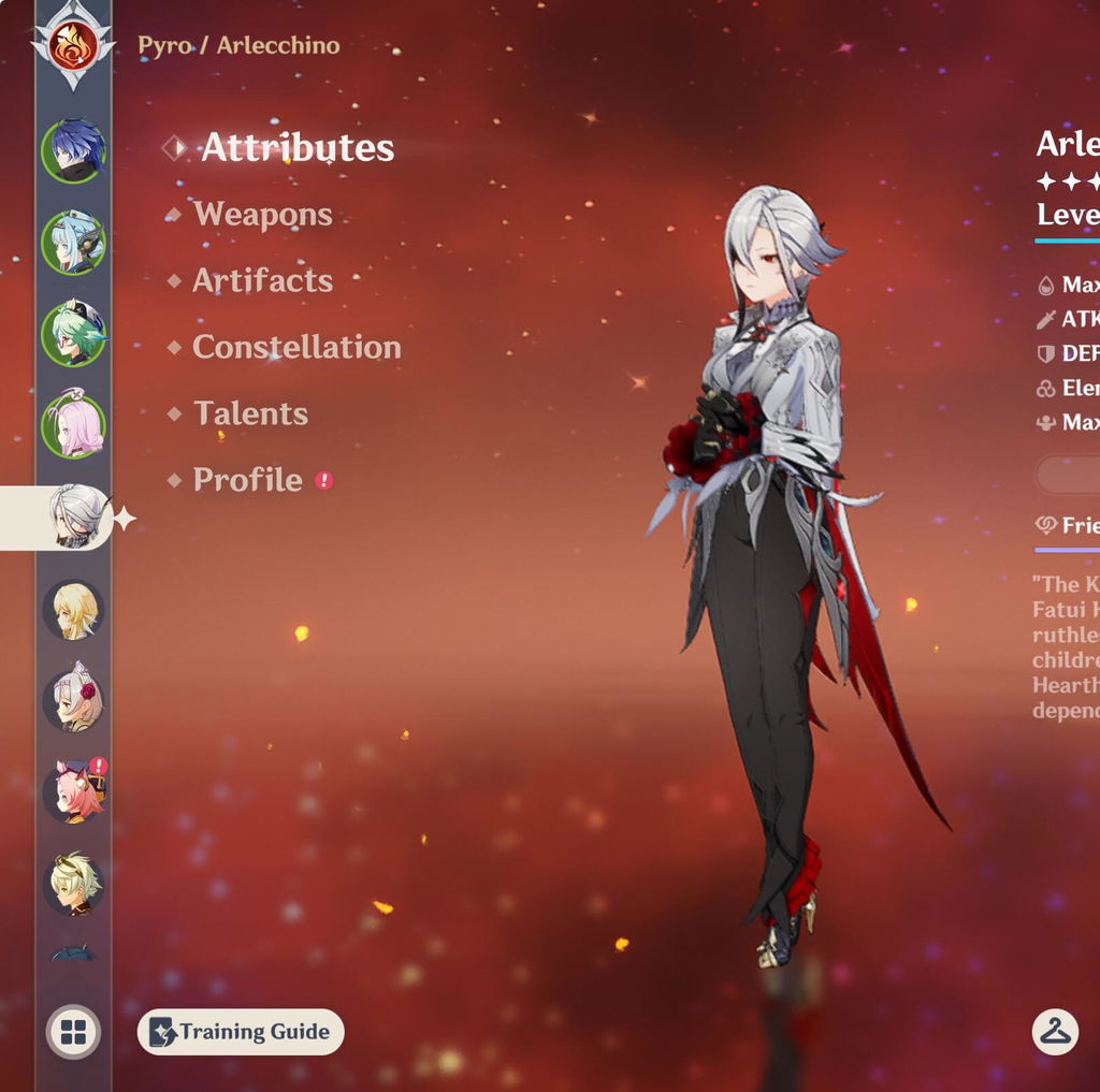 Arlecchino Genshin Impact Farmed Starter Account