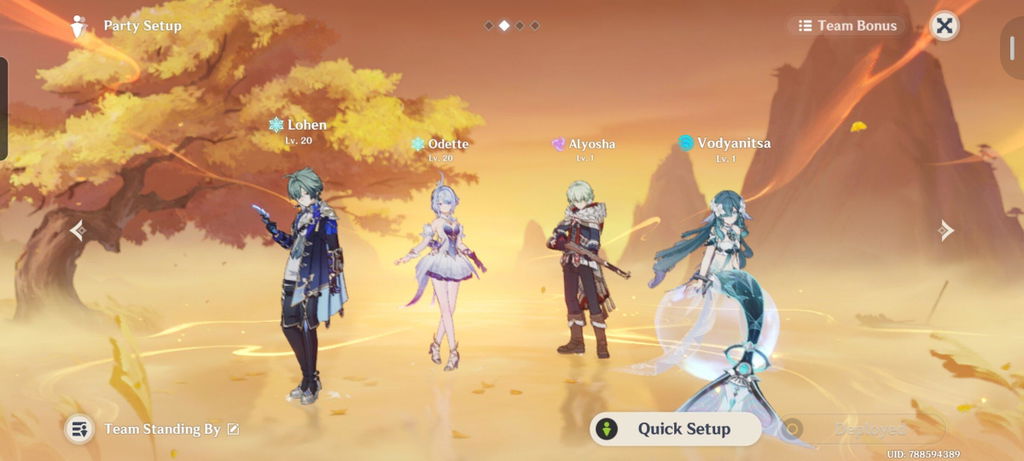 Lohen Genshin Impact Farmed Account