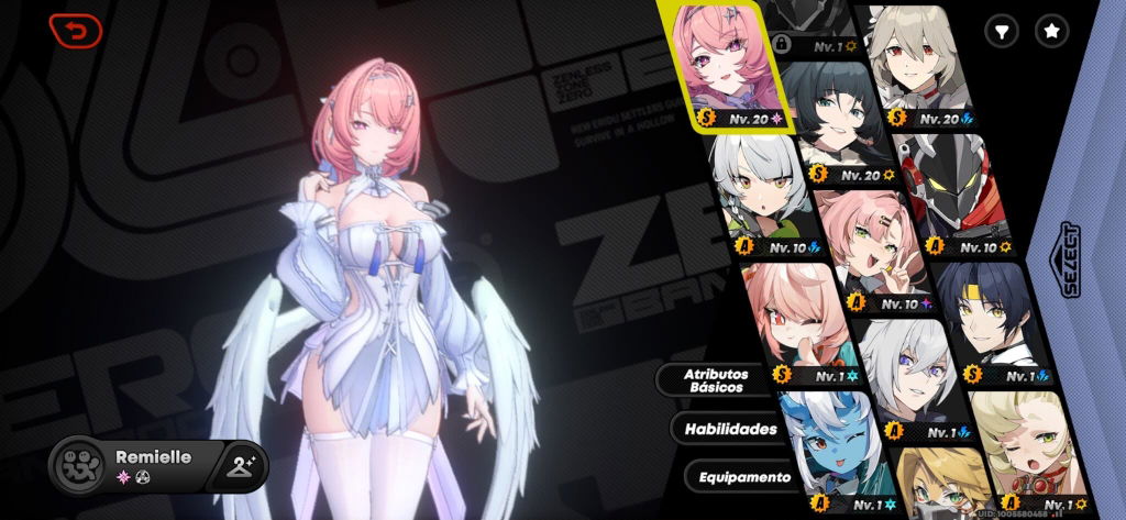 Remielle Starter Account - Zenless Zone Zero