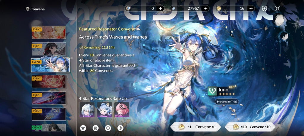 Wuthering Waves Astrite Reroll Account [America/Europe]