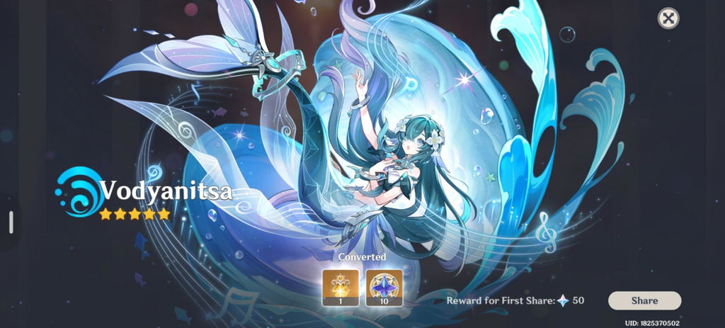 Genshin Impact Wishes Starter Account (Asia)
