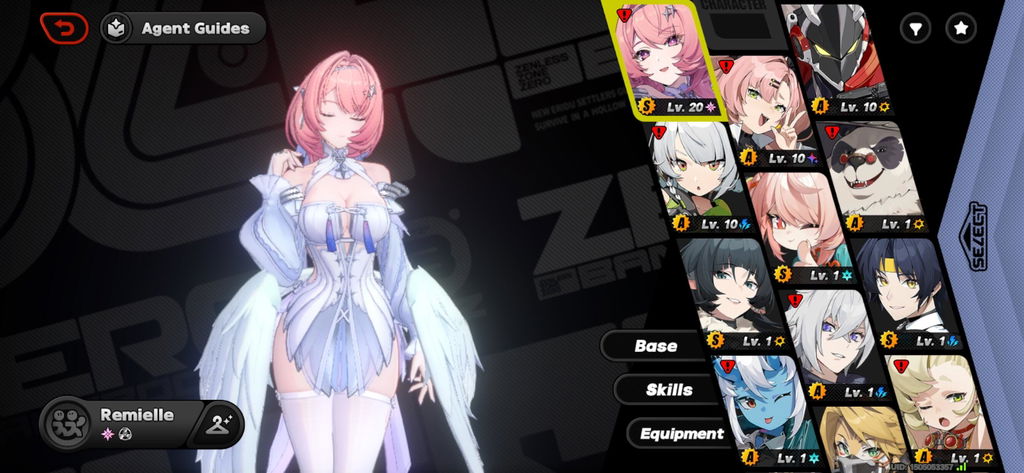 Remielle Starter Account - Zenless Zone Zero