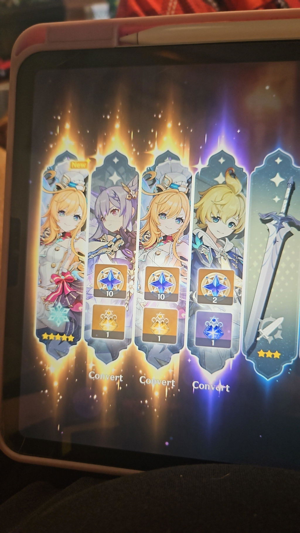 Genshin Impact Wishes Starter Account (America)