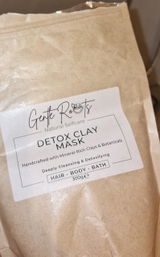 Detox Clay Mask for Hair, Body & Bath - Multi-Purpose Skin & Scalp Care