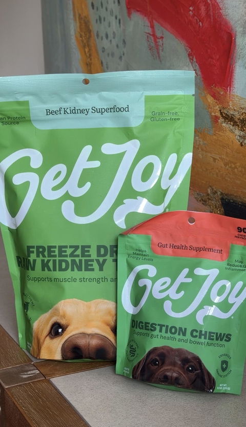 Dog photo from Amy H.'s Get Joy review