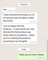 Hisana review photo
