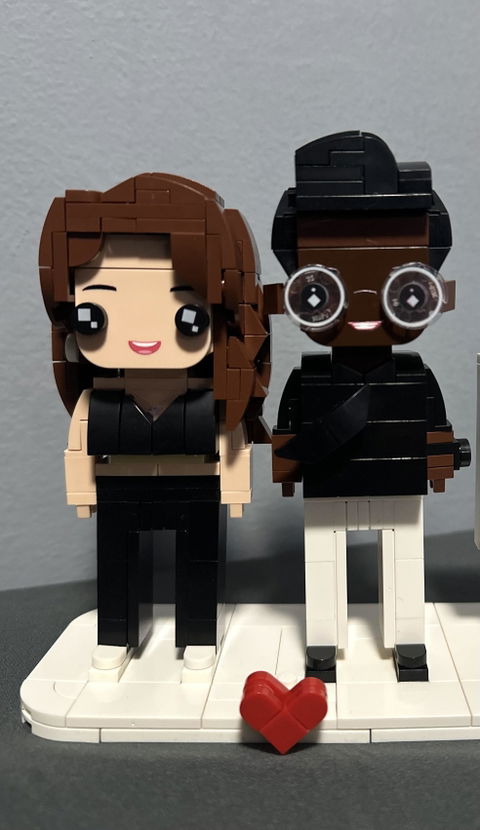 (One & Only) Mini Couple Blocks - Board Photo