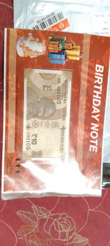 Birthday Currency Note