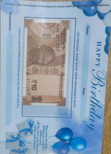Birthday Currency Note
