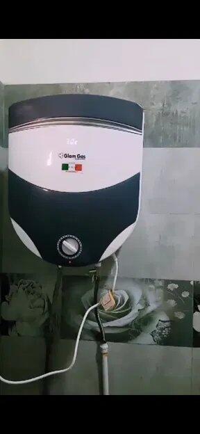 Glam Gas 25 Liter Electric Geyser - Dual Knob, 3 Power Modes