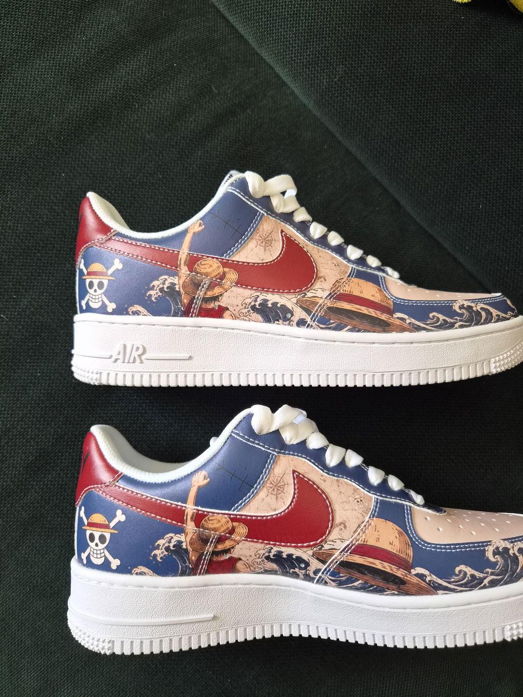 Luffy V.1 Custom Air-Style Sneakers