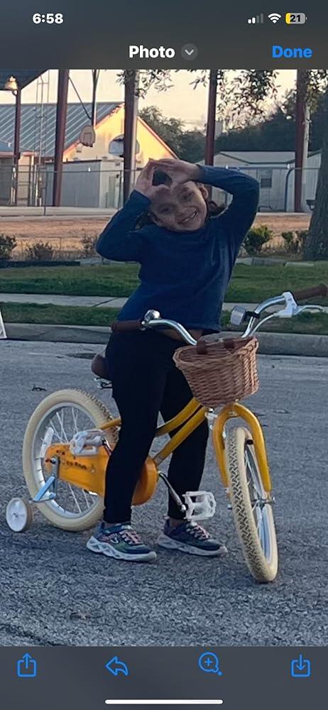 Little Miss 12" Girls Retro Bike