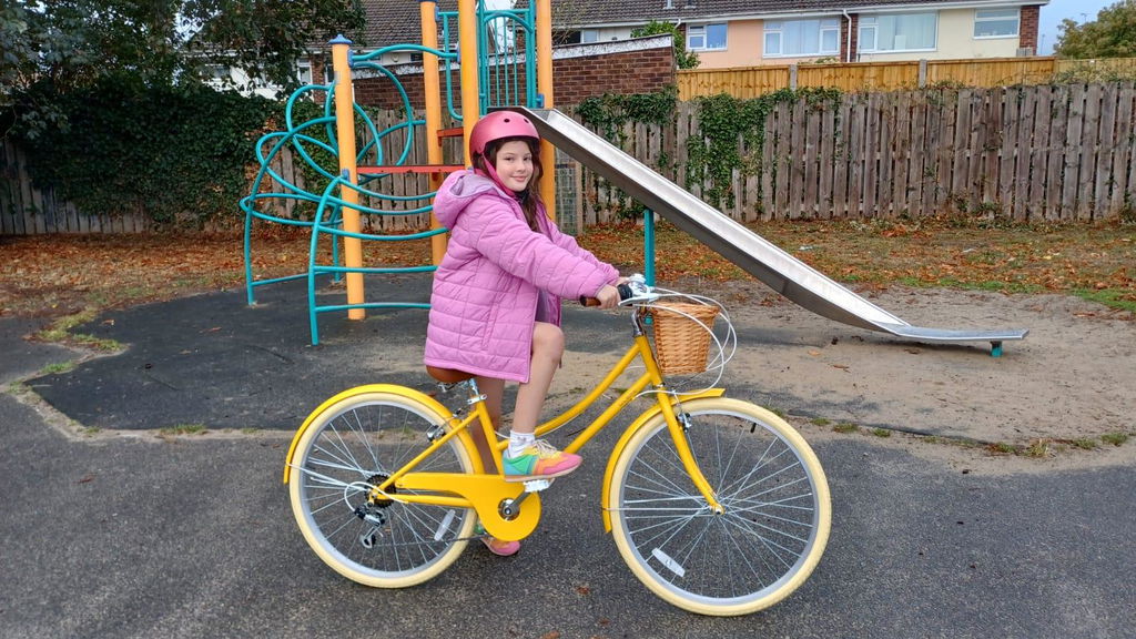 Glerc 26 Inch Beach Cruiser Hybrid Kids Bike - Missy