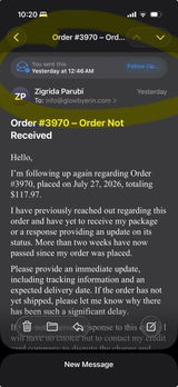 Anonymous review photo