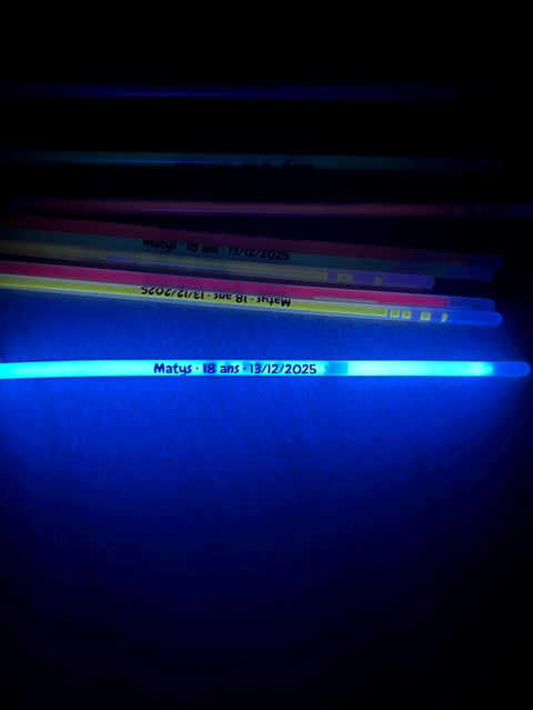 Custom Imprinted 8" Glow Bracelets