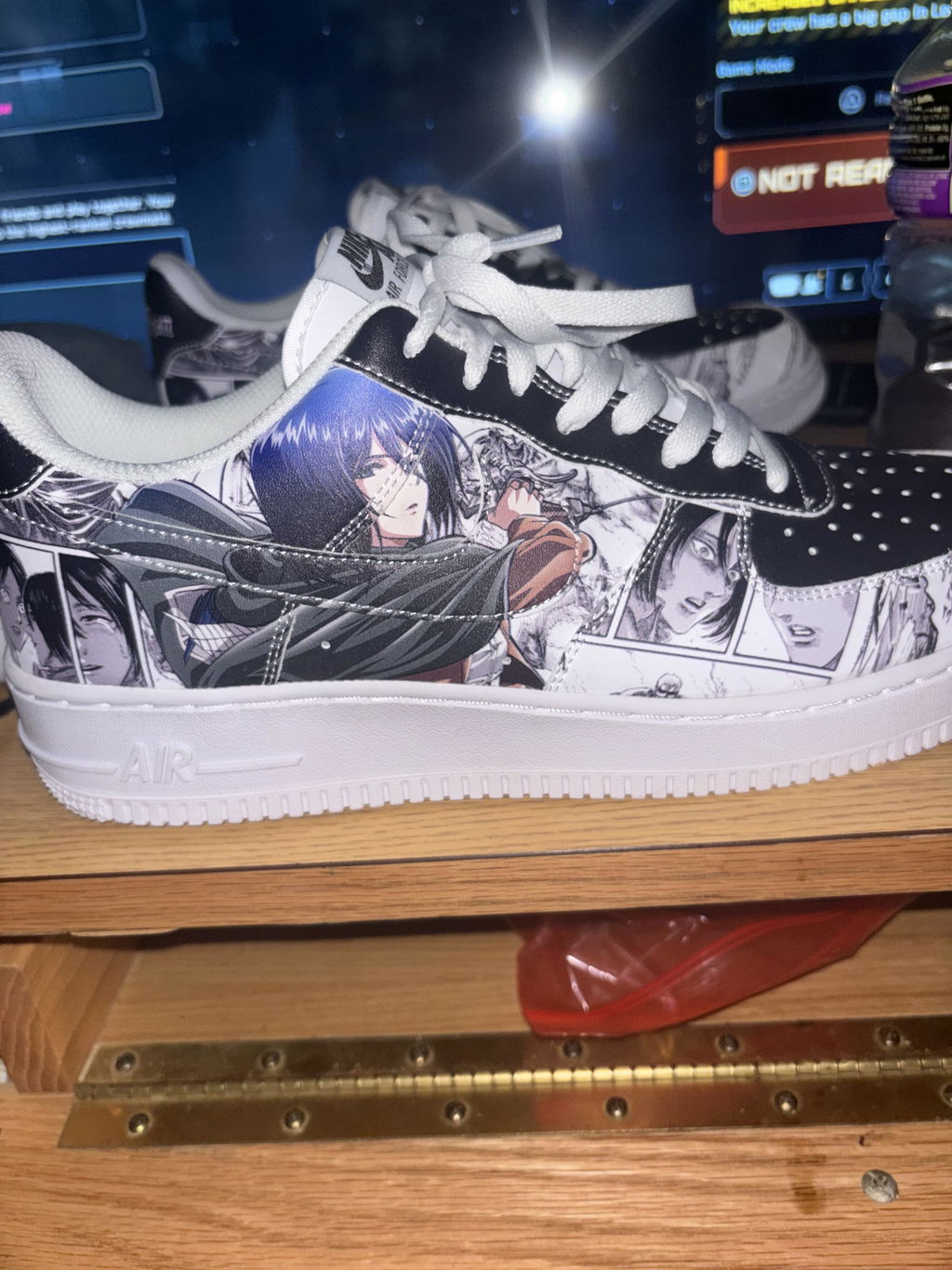 Mikasa Ackerman V.2 Custom Sneakers