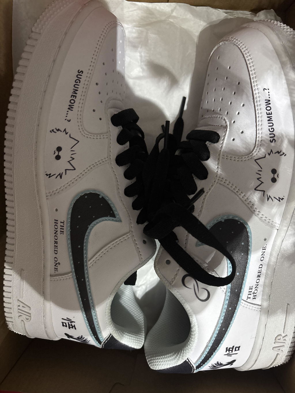 Satoru Gojo No.1 Custom Sneakers