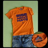 RISE ABOVE HATE - Men's Cotton T-Shirt (6 Colors)