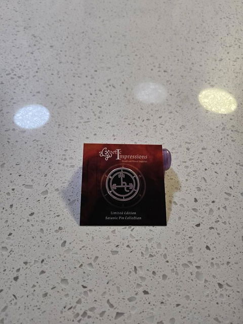 Lilith Sigil Hard Enamel Pin