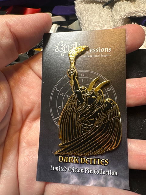 Lucifer: Dark Deities Enamel Pin