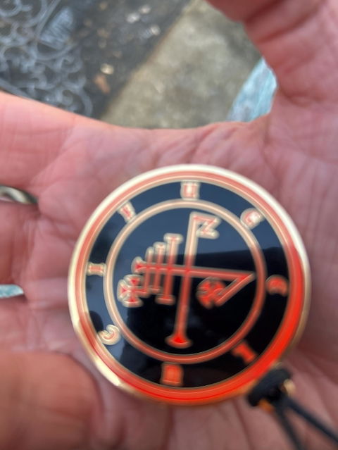 Lucifuge Sigil Pendant