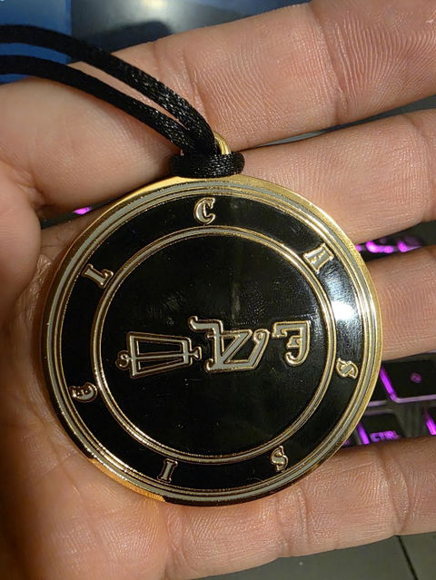 Archangel Cassiel Sigil Pendant