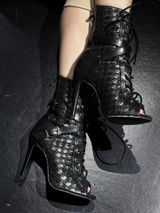 Braided Beauty Dance Boots