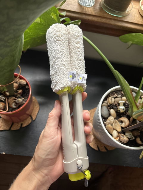 Leaf Sweep™ 4-in-1 Plant Cleaning Tool - Starter Kit w/ Combo Covers