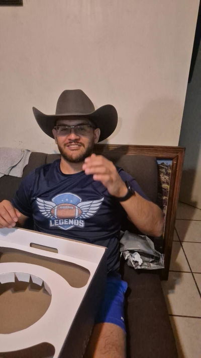 Foto publicada por Saúl P. con su sombrero Goose Western