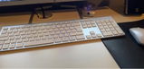 Rechargeable 106 Keycaps Wireless Keyboard and Mouse Set