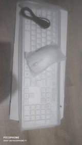 Rechargeable 106 Keycaps Wireless Keyboard and Mouse Set