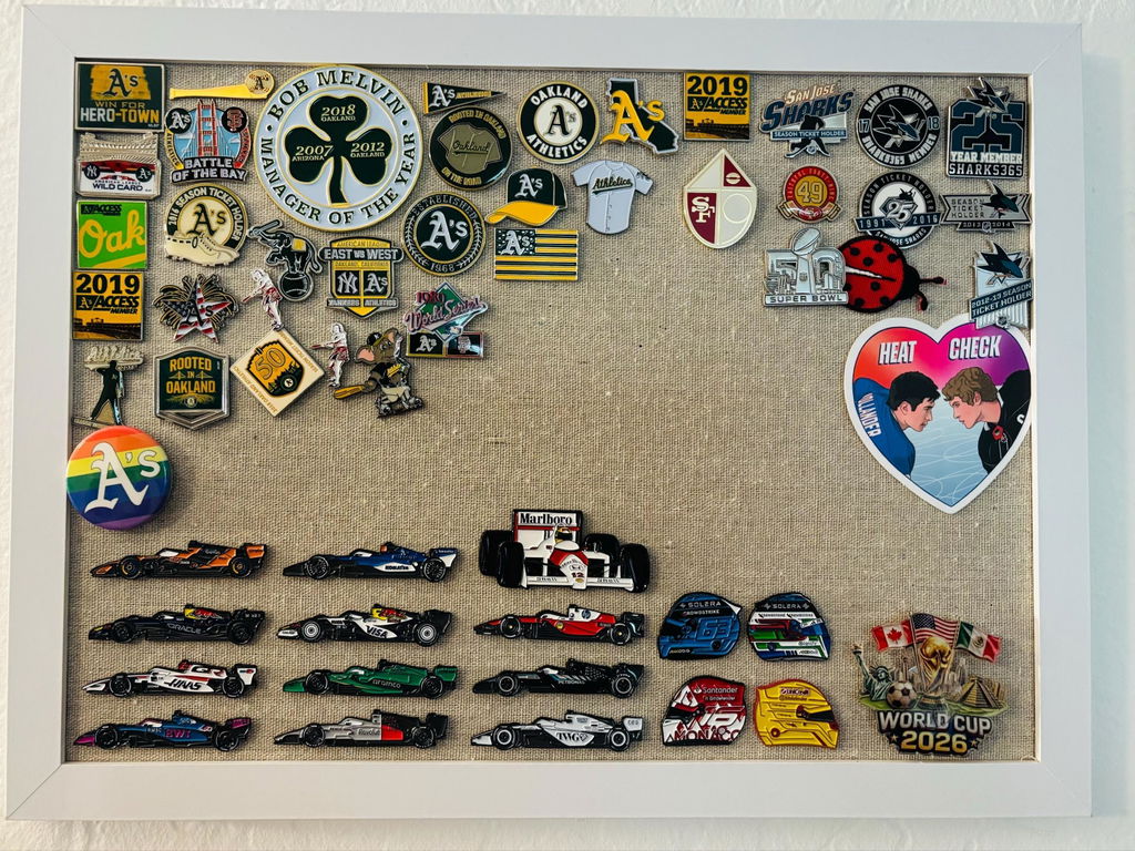 2026 F1 Car Enamel Pin Bundle