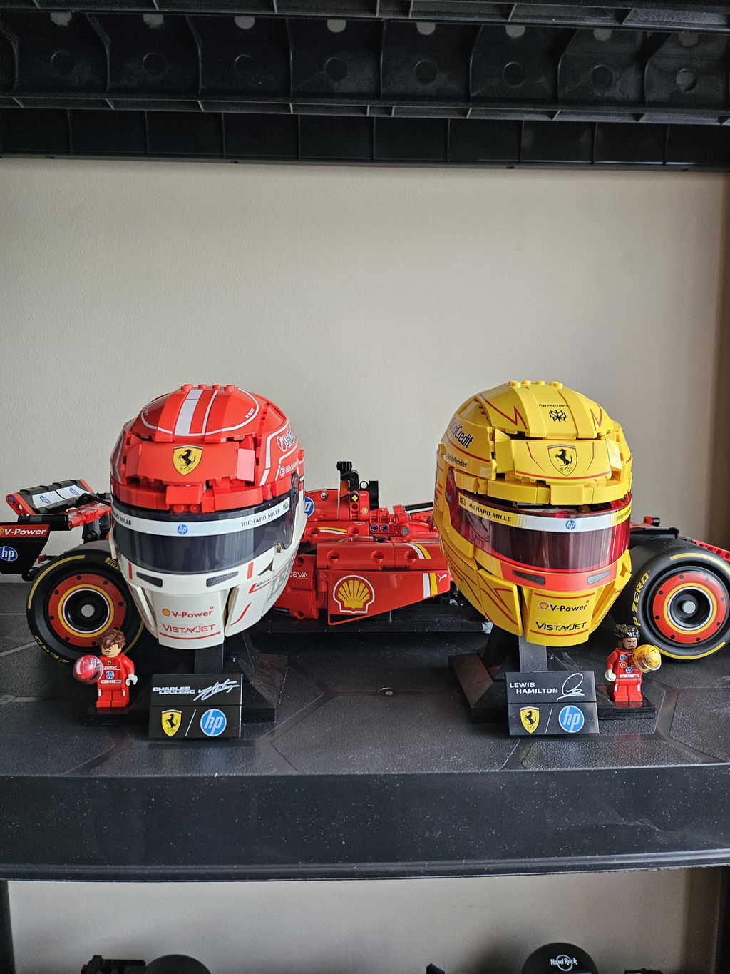 Lewis Hamilton 2026 Custom Lego Minifig Helmet