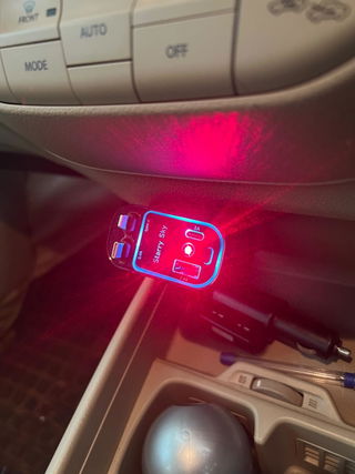 CarChargePro installed in a customer's car
