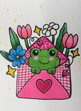 Cute Love Coloring Book