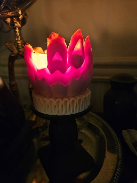 Carnival Jack Candle