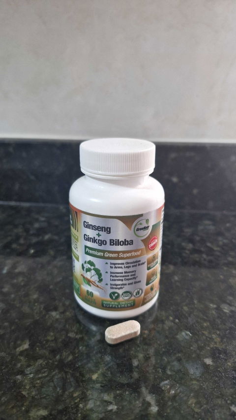 Ginseng and Ginkgo Biloba Cognitive Support (60 Tablets)