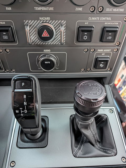 Transfer Case Shifter Knob Knurled