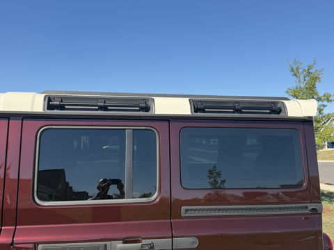Black Anodized Grab Rails
