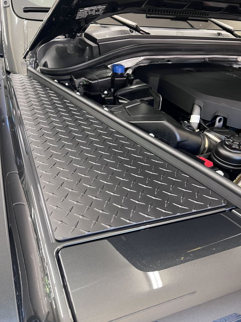 Diamond Plate Fender Covers Black Cerakote