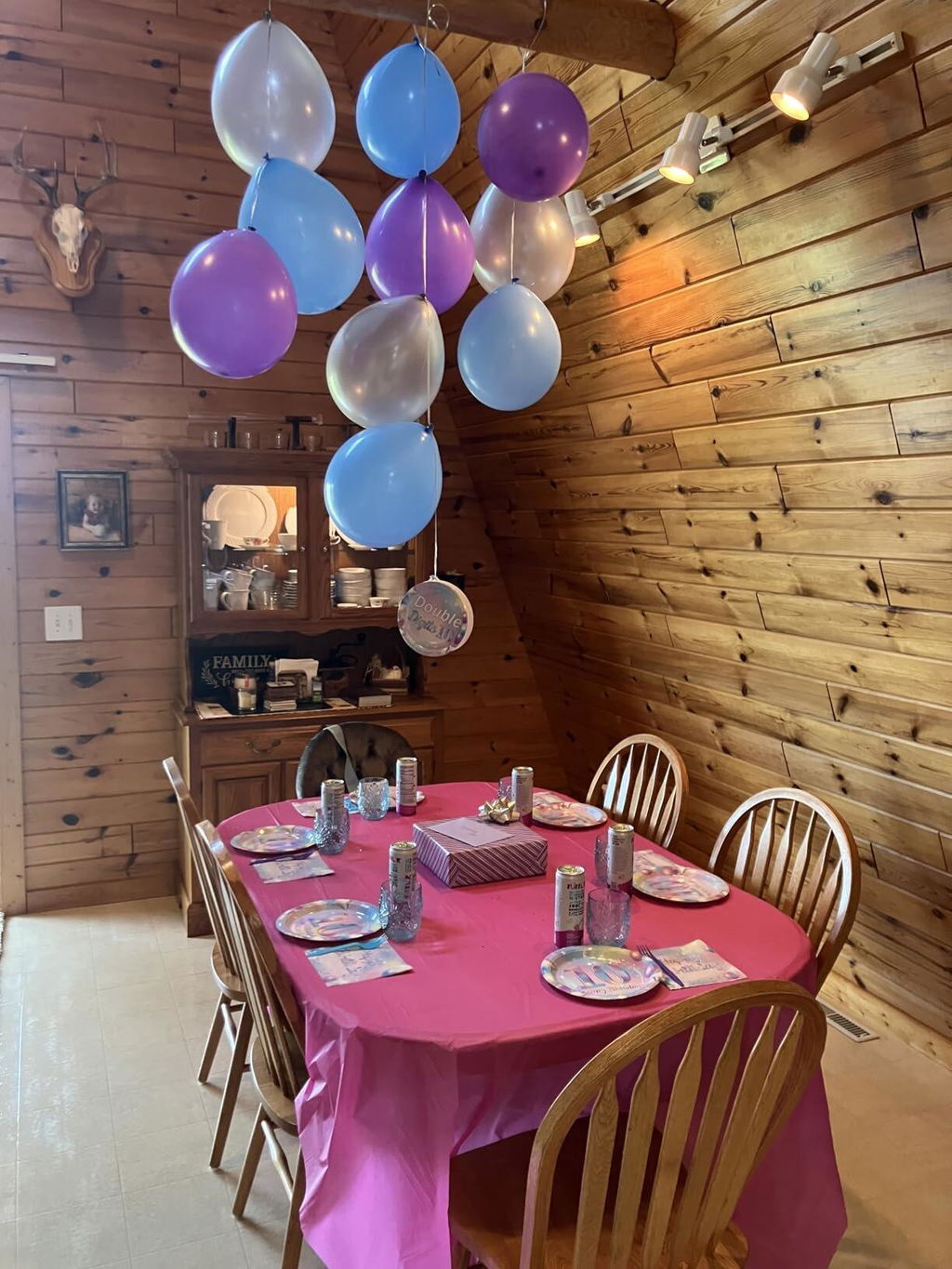 96 Pcs Iridescent 10th Birthday Party Plates and Napkins