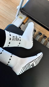 Pilates Socken aus Baumwolle I Sorry.Cant.Pilates.Bye Schwarz