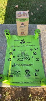 Groovy Pawz Certified Compostable Poop Bags