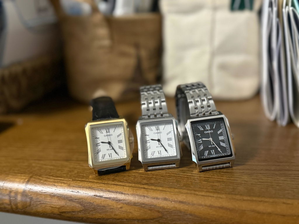 CASIO カシオ MTP-B190D* メンズ 腕時計 5気圧防水 10年保証