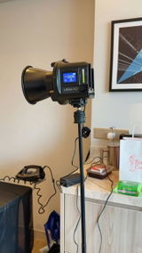 GS LitBox Go Portable LED COB Video Light Battery & AC Powered 80W